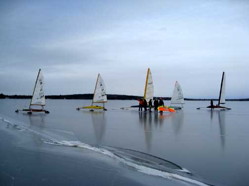 iceboat pressure ridge